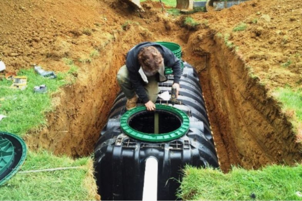 مراحل نصب سپتیک تانک