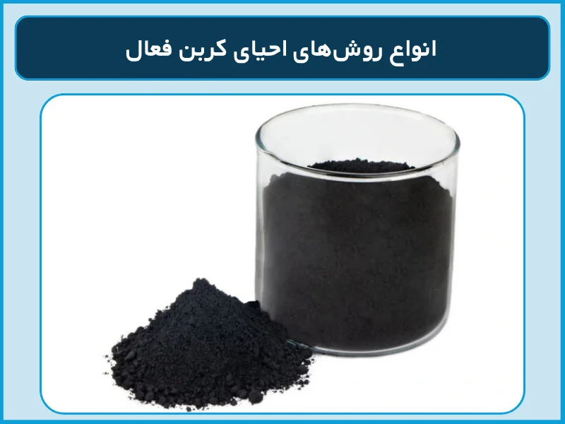 انواع روشهای احیای کربن فعال