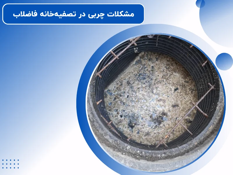 مشکلات چربی در تصفیه‌خانه فاضلاب