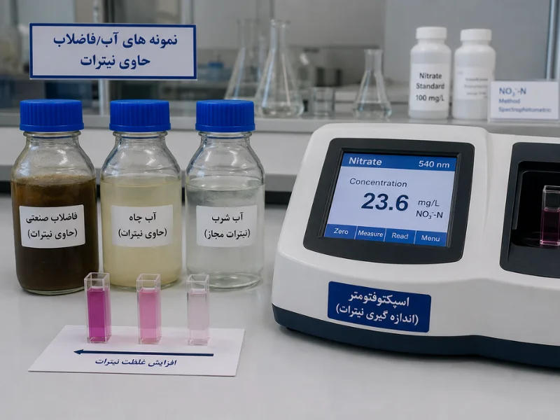 سیستم اسمز معکوس (RO) برای حذف نیترات